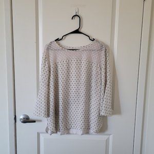 Van Heusen Women's long sleeve blouse size L